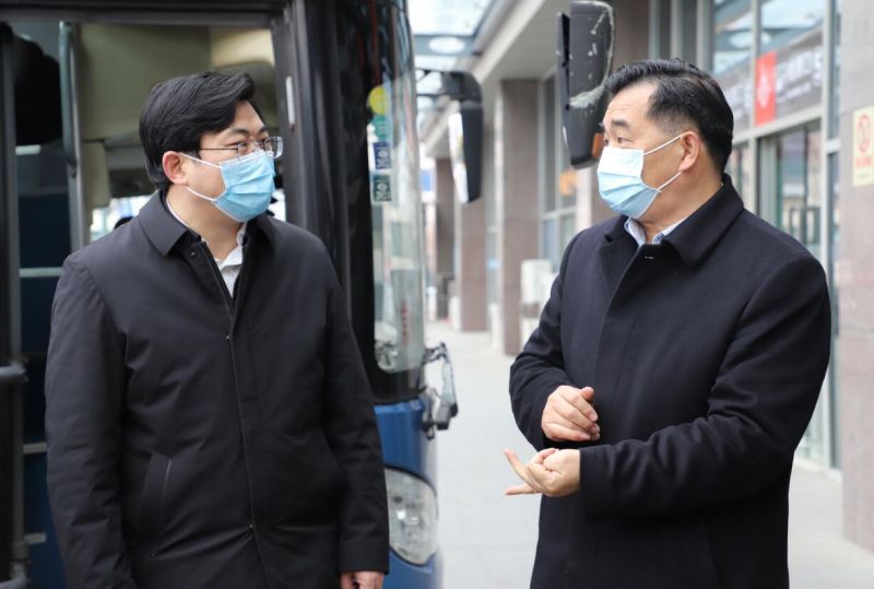 市委常委、武進區(qū)委書記喬俊杰督查武進汽車站春運及疫情防控工作