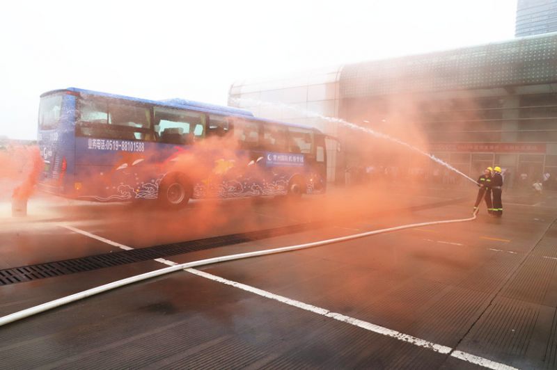 常運集團開展突發(fā)事件、消防應急演練